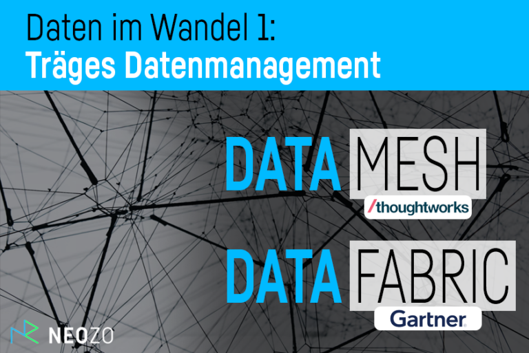Read more about the article Unternehmensdaten im Wandel 1: Träges Datenmanagement